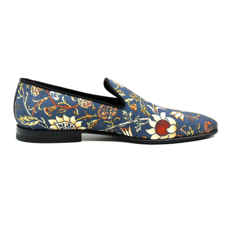 10-516-BLU FANTASIA Floral Slip On, Blue