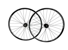 A-Class 700c Flip Flop Fixie / Single Speed Wheelset - Black - 622-14