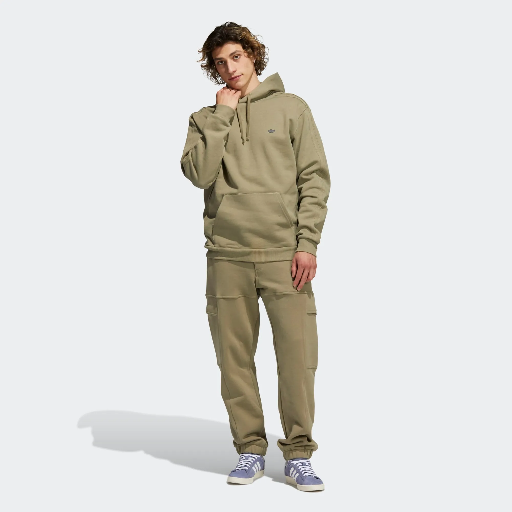 Adidas Heavyweight Shmoofoil Hoodie Orbit Green/Carbon