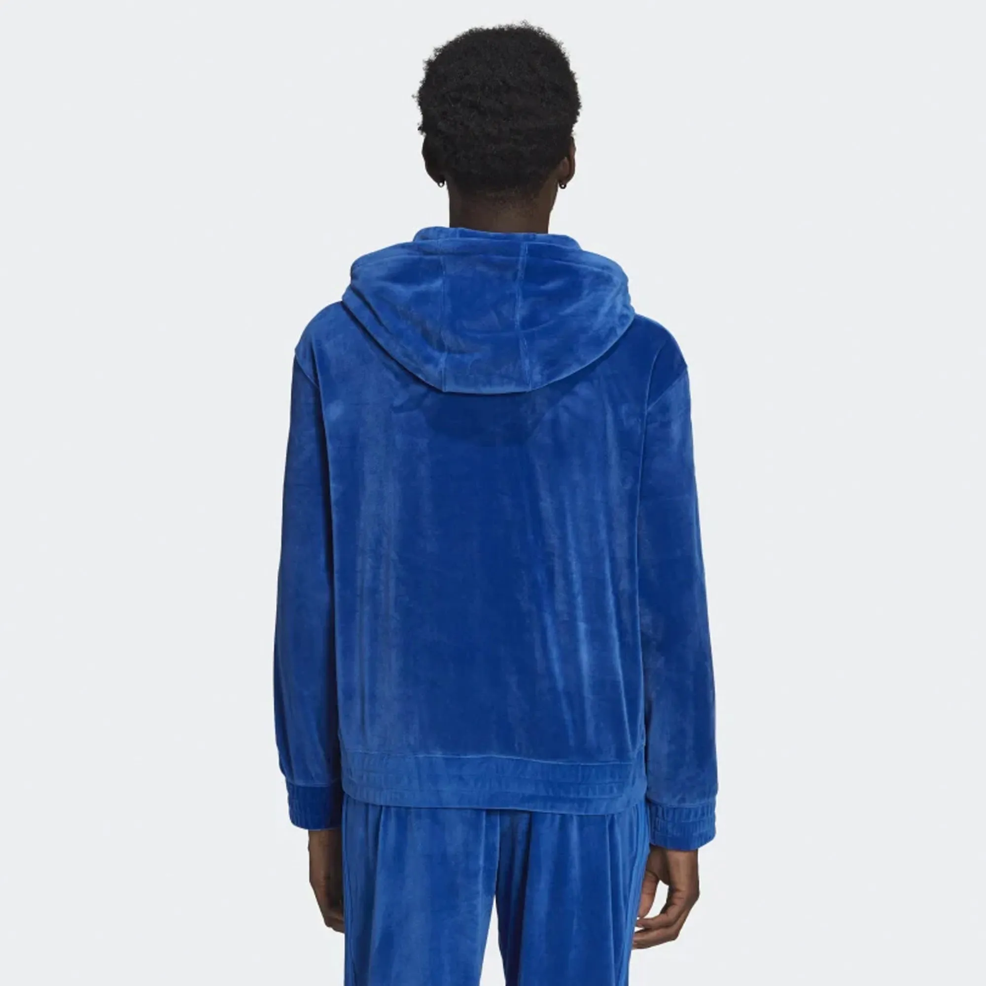 Adidas Mens JS FZ Hoodie 'Blue'