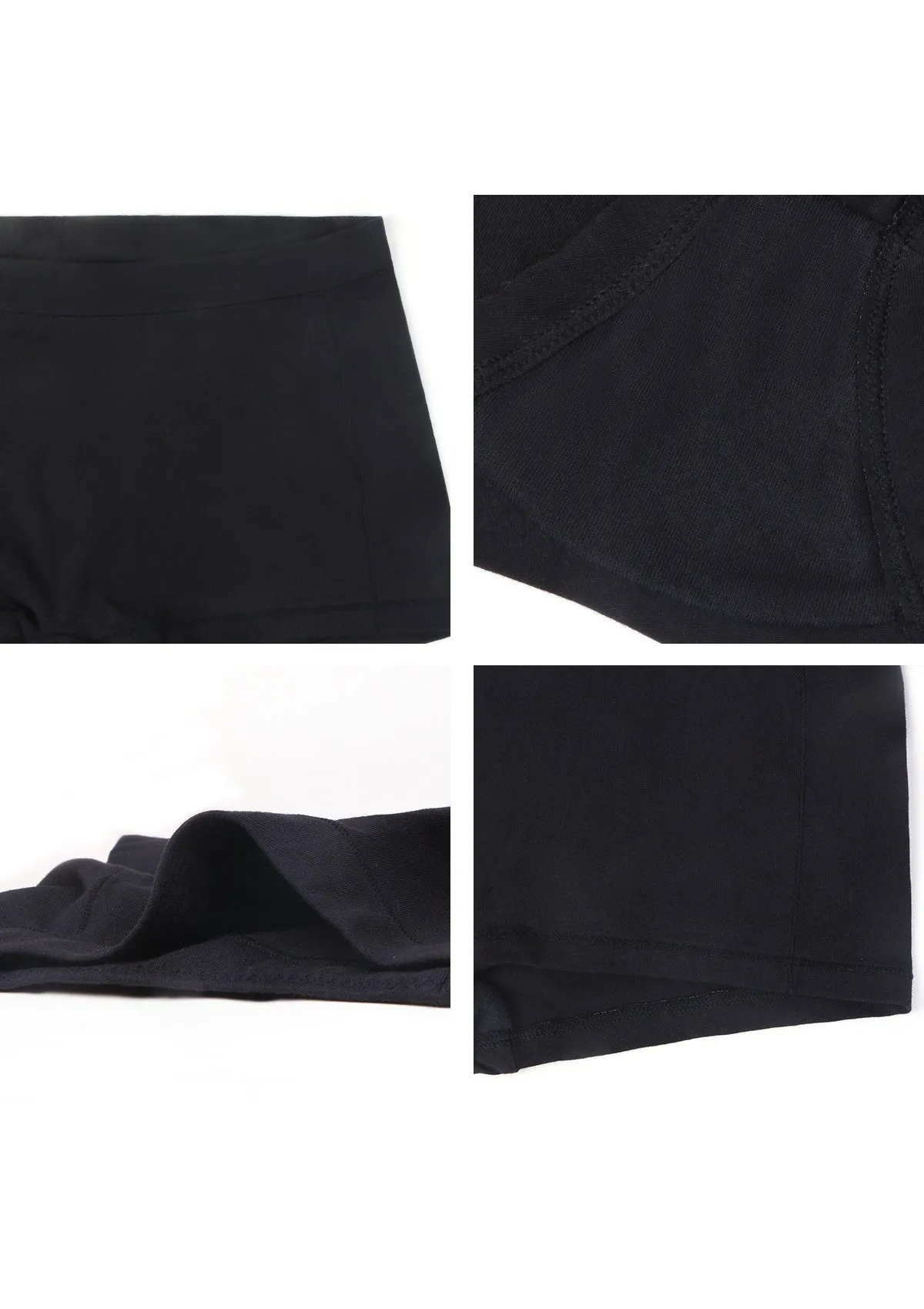 All-Day Comfort Mid-Rise Cotton Boyshorts Underwear 3 Pack