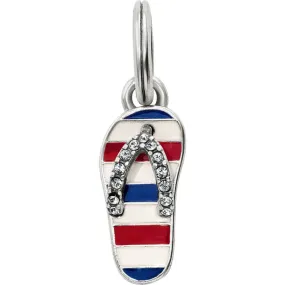 Americana Flip Flop Charm