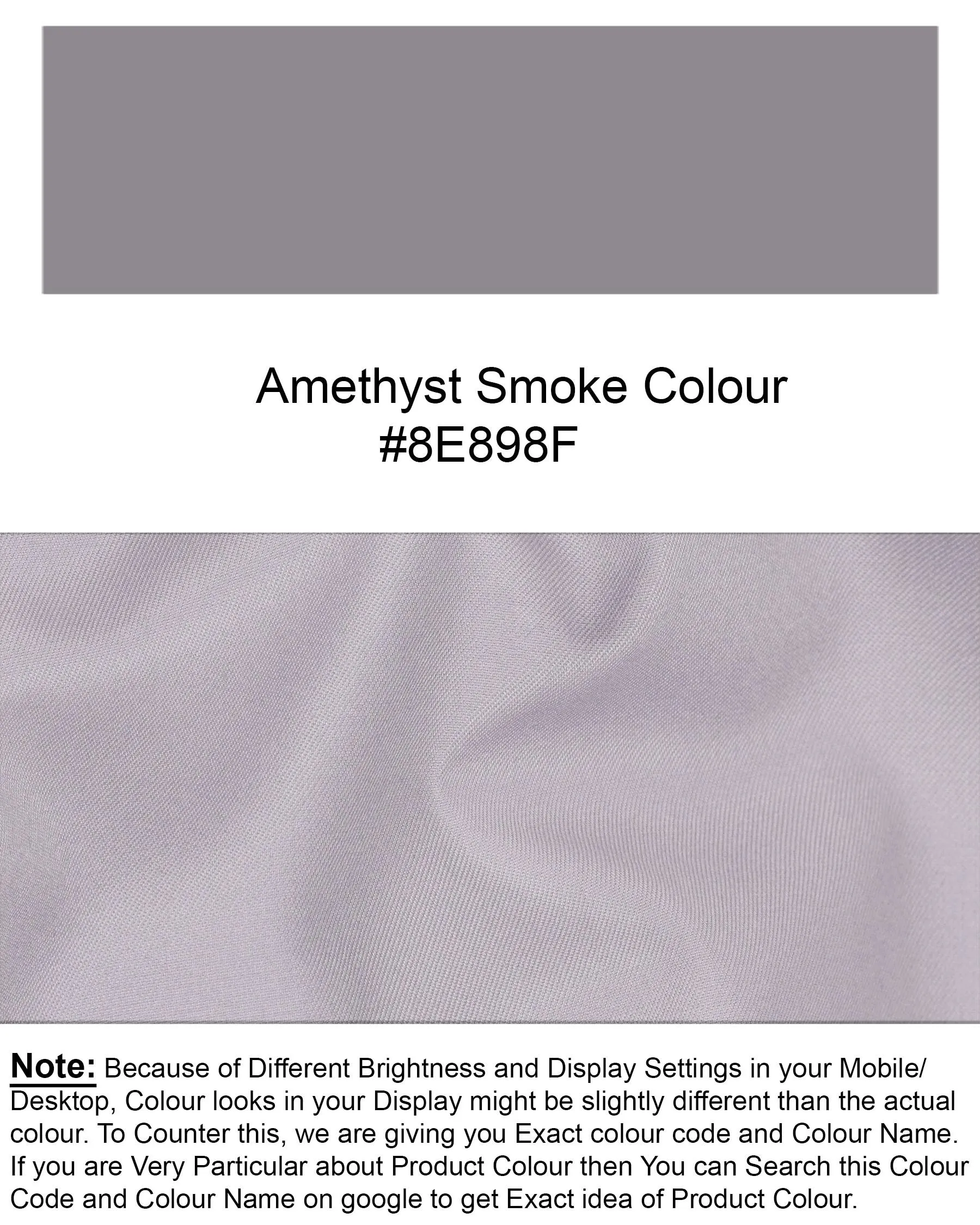 Amethyst Smoke Gray Pant