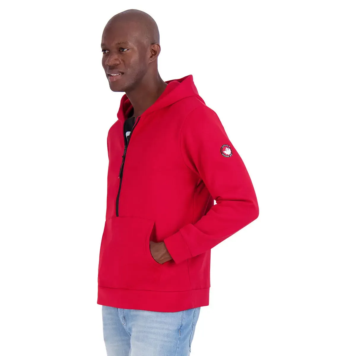 Canada Weather Gear Men's 1/2 Zip Hoodie