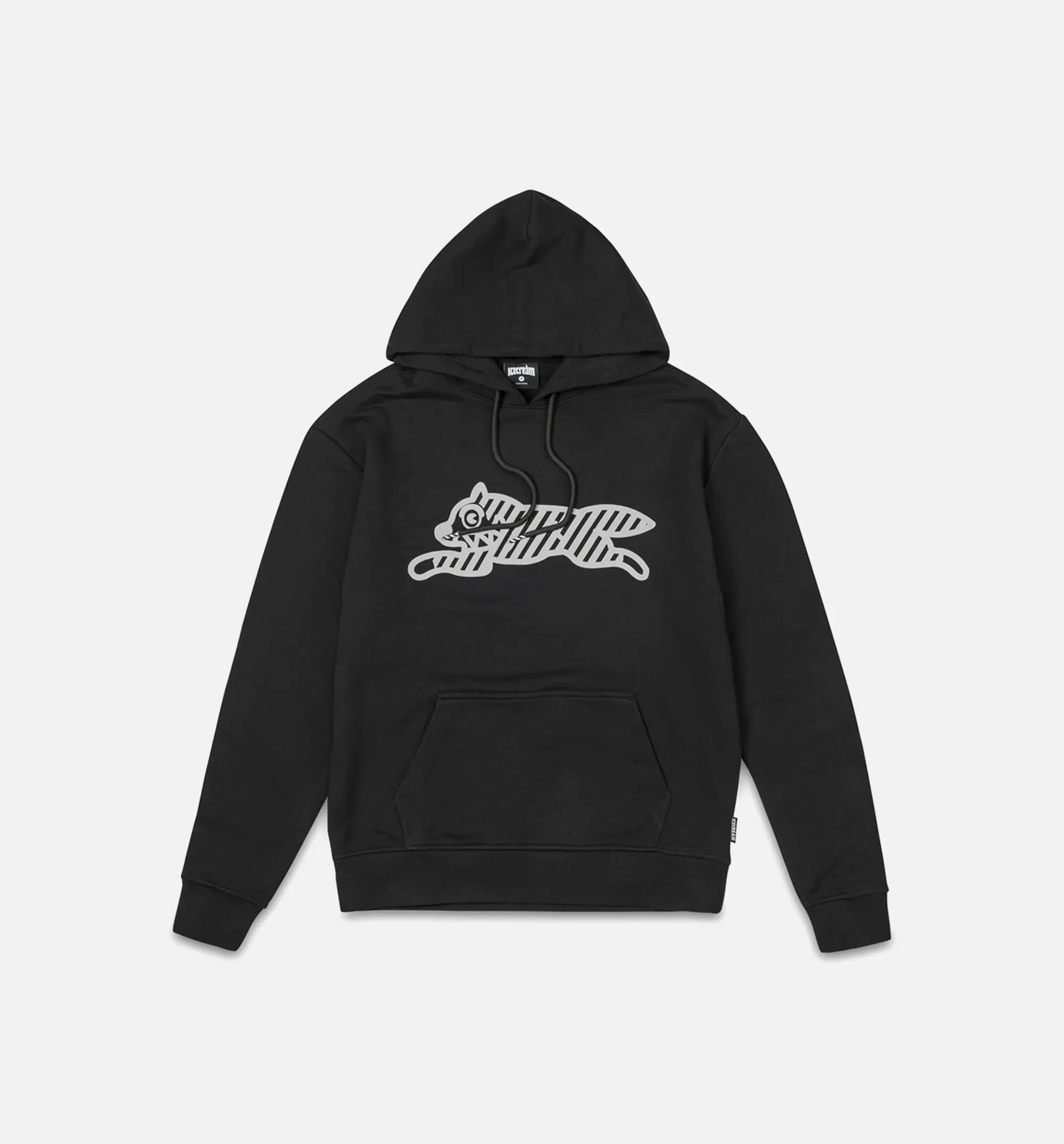 Classic Hoodie Mens Hoodie - Black/White