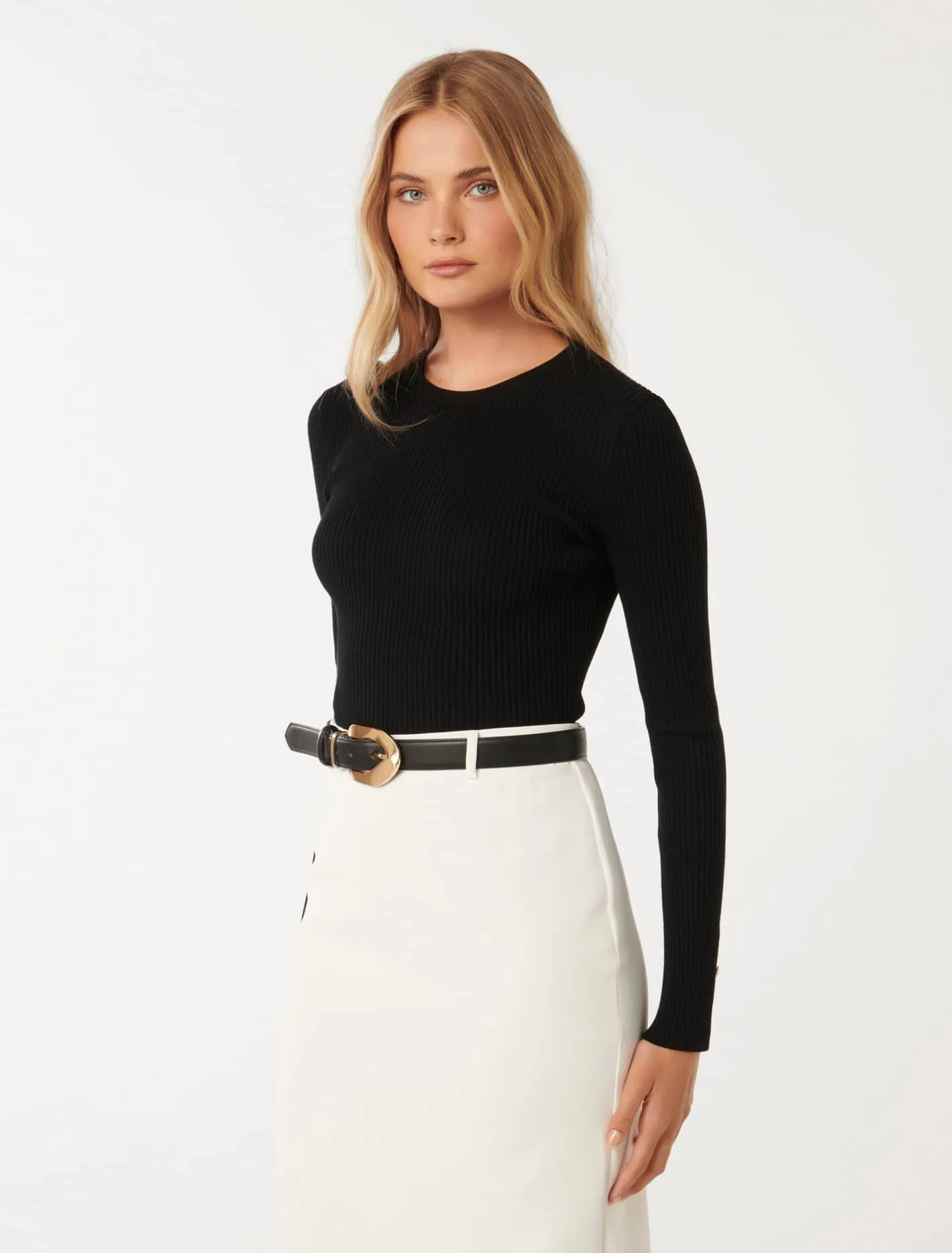 Della Rib Knit Jumper