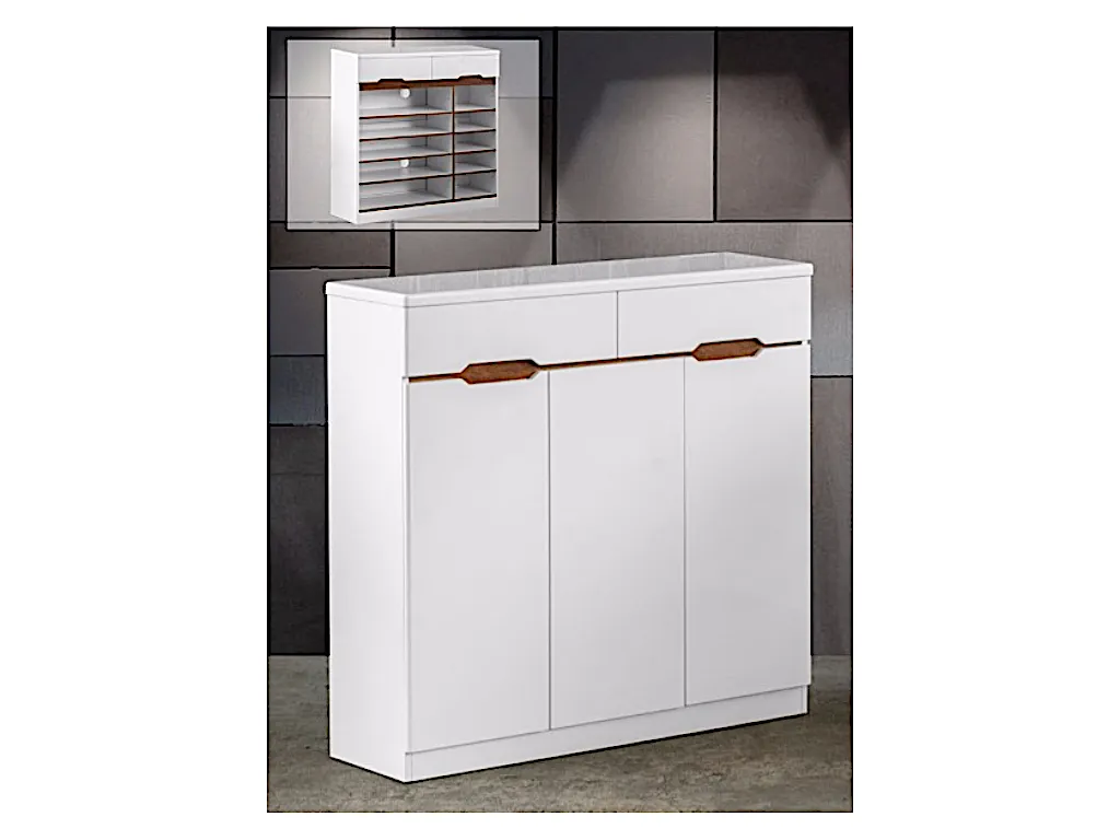 Diona 3 Door Shoe Cabinet (DA3337)