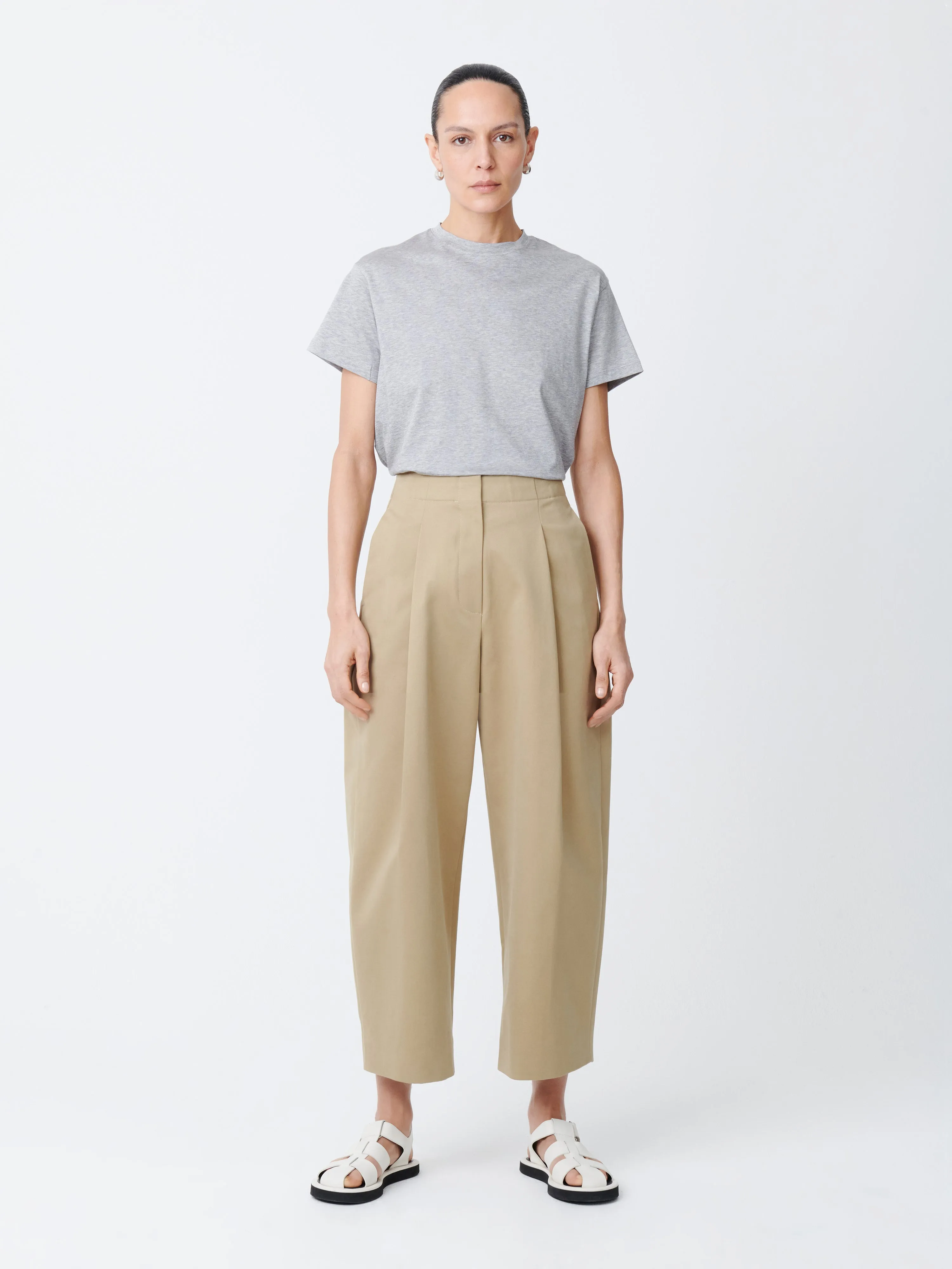 Dordoni Volume Pant in Tan