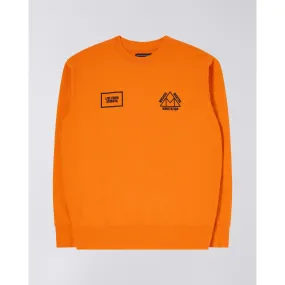 EDWIN Jam Sweater Orange Tiger