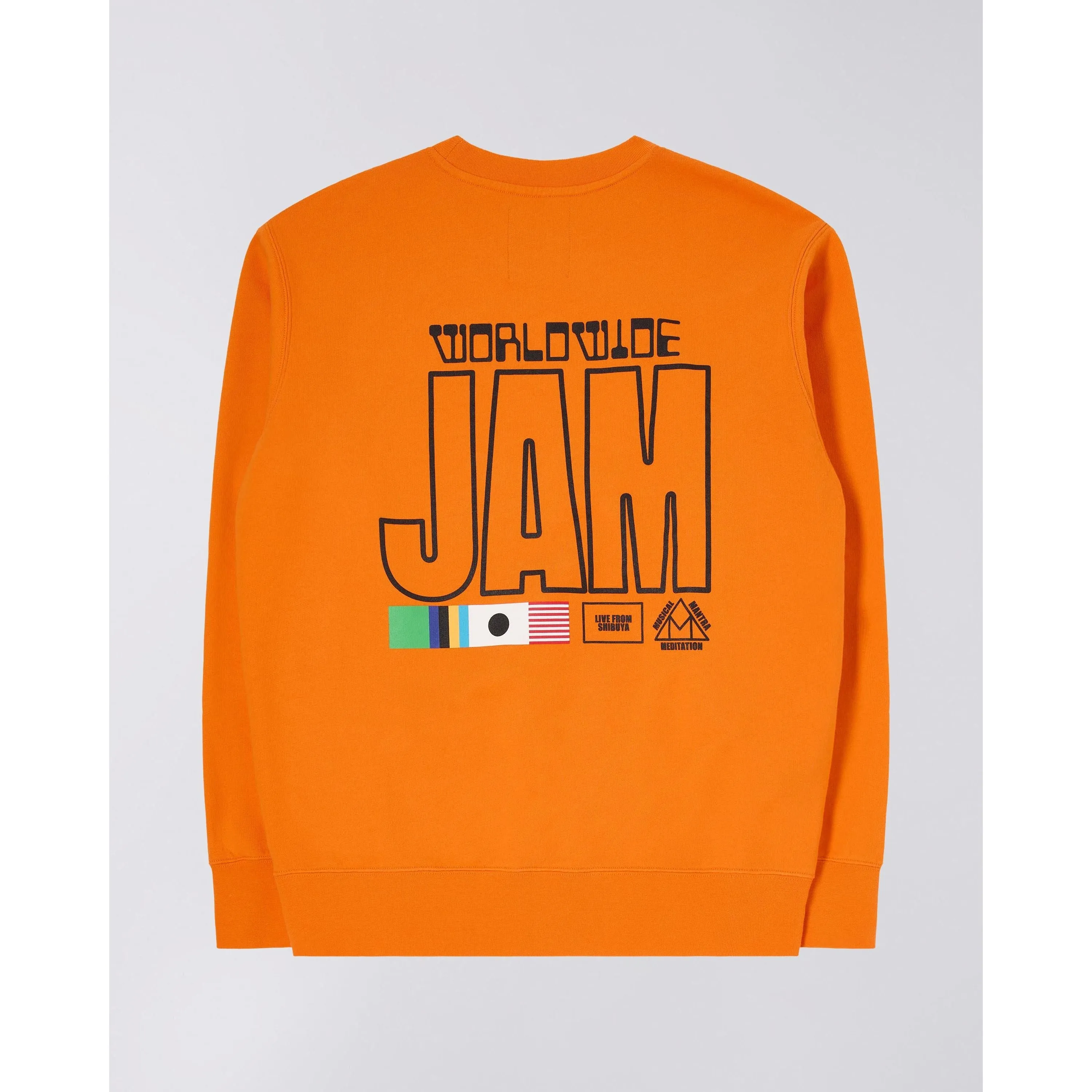 EDWIN Jam Sweater Orange Tiger