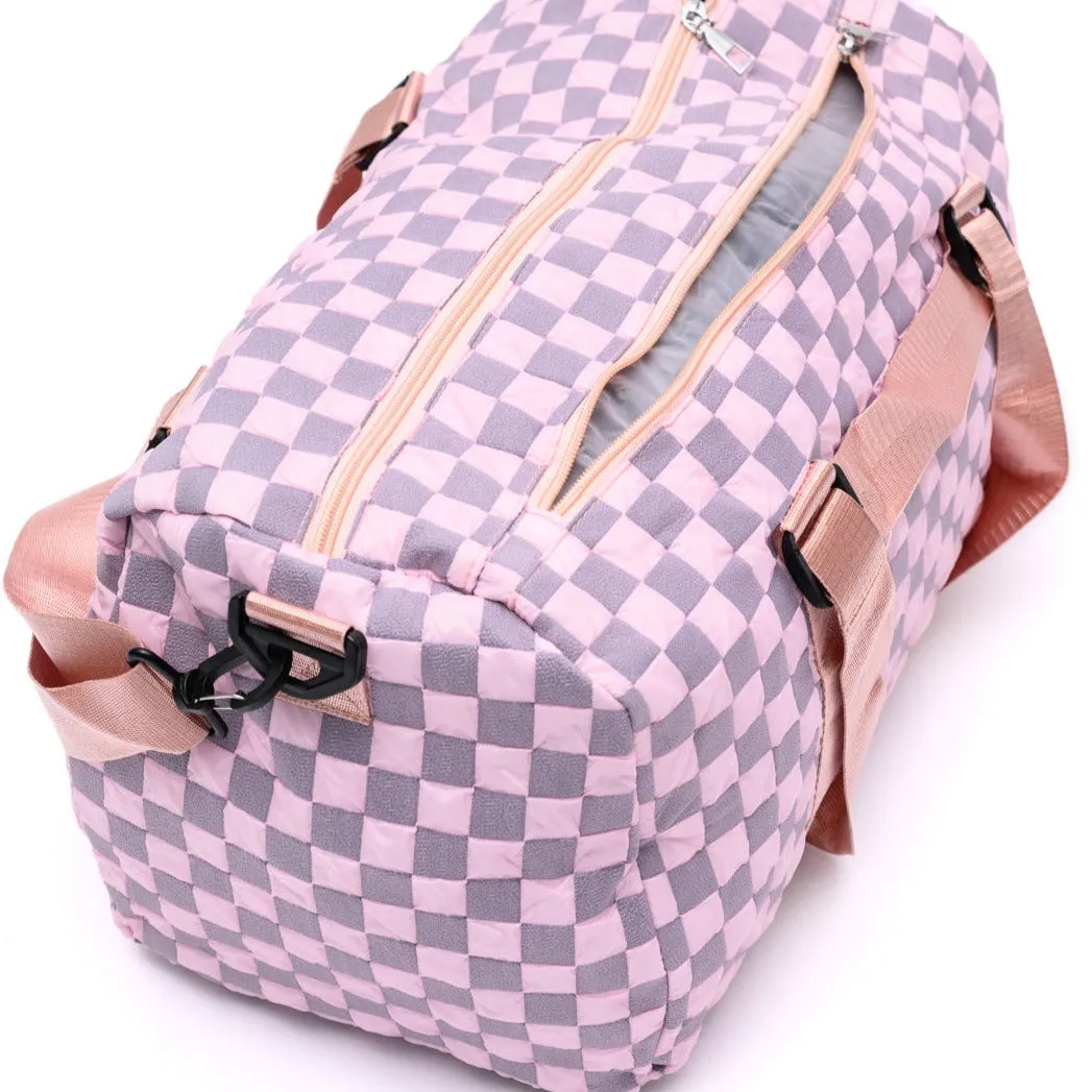 Elevate Travel Duffel in Pink