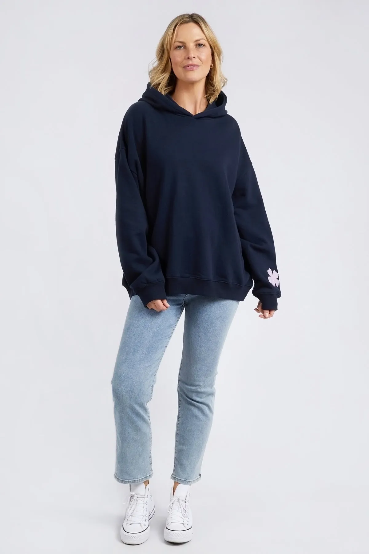 Elm Carnation Hoody - Dark Sapphire