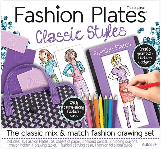 Fashion Plates Design Set