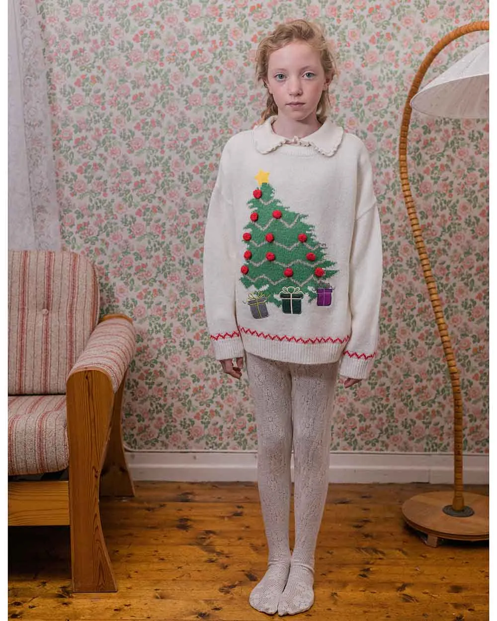 FISH & KIDS AW23 Christmas Tree Sweater