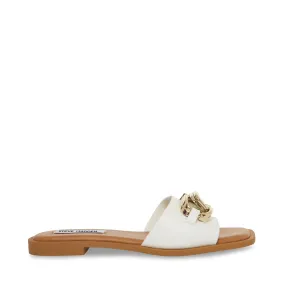 Gene Sandal WHITE LEATHER