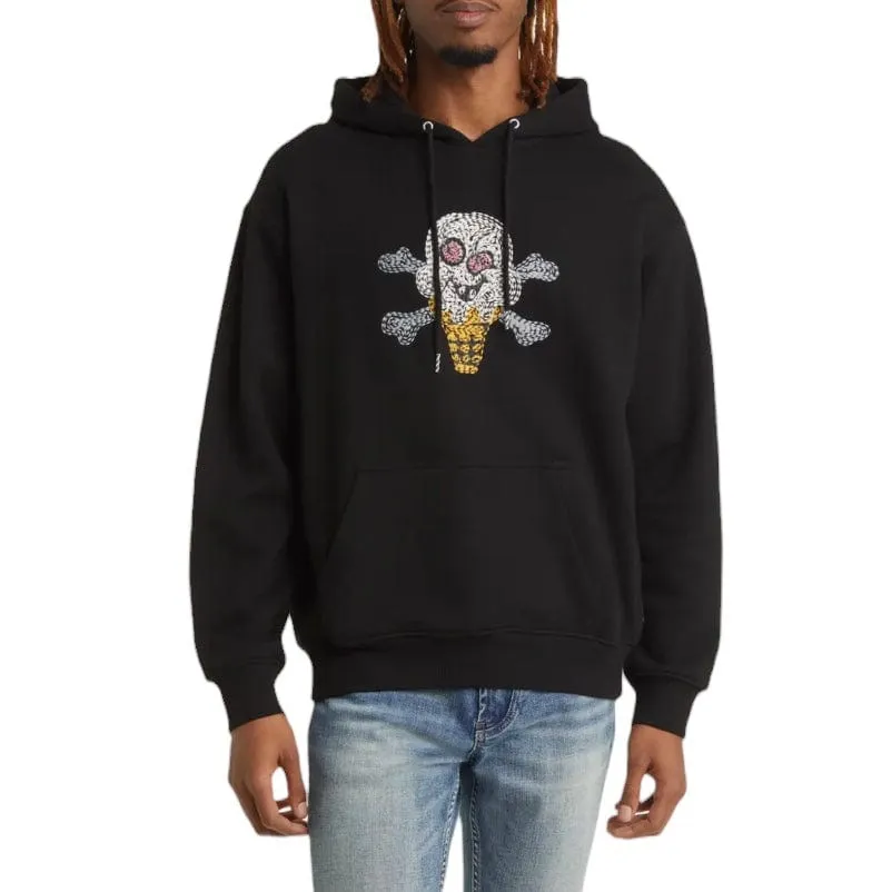 Ice Cream Croissant Hoodie (Black) 431-9305