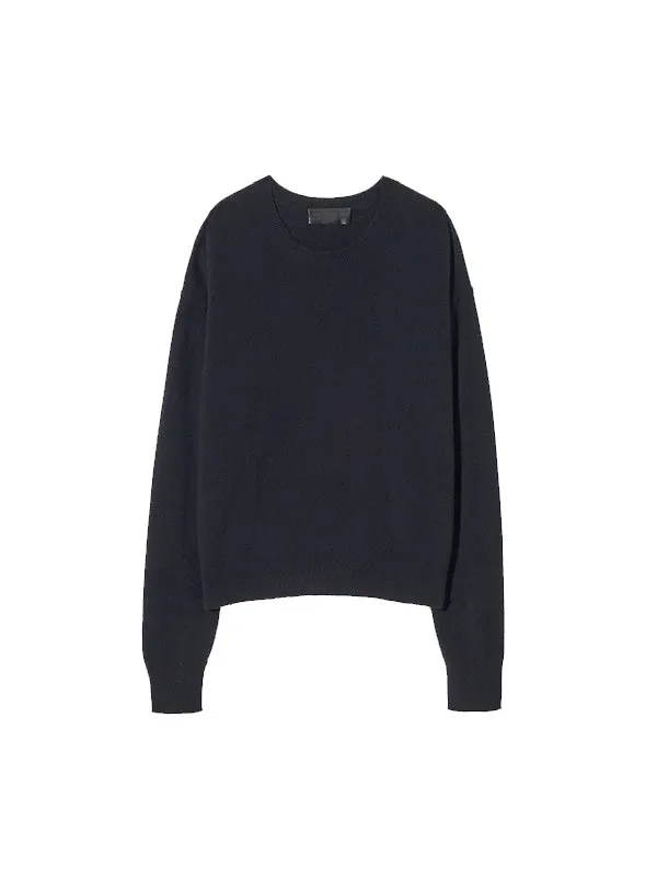 Itzel Sweater in Dark Navy