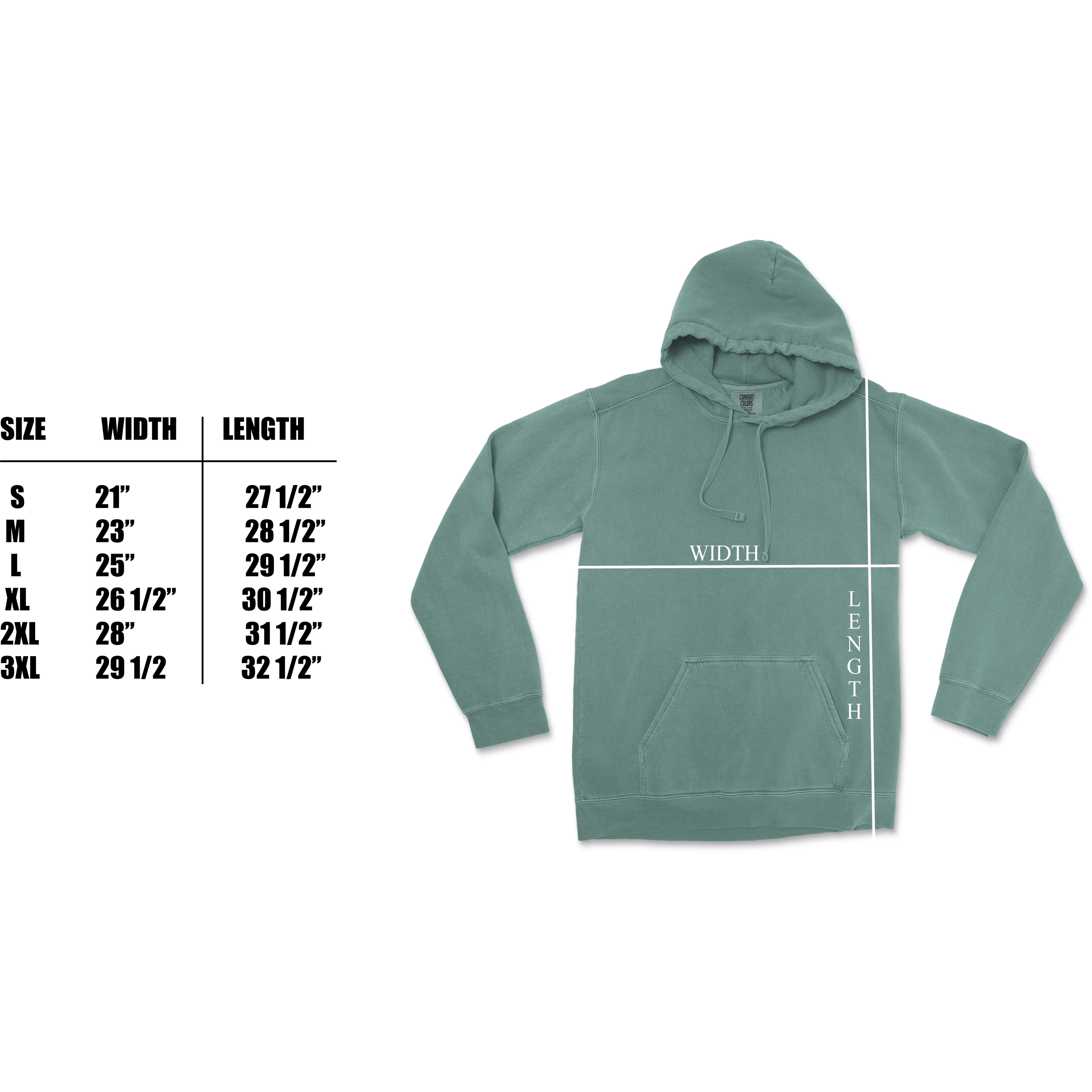 Joshua Tree National Park Comfort Colors Hoodie