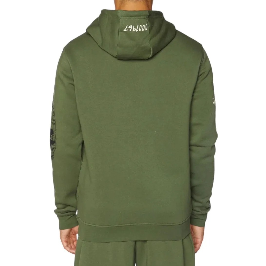 Kappa Authentic Friyo Hoodie (Green Cypress) 321P35W