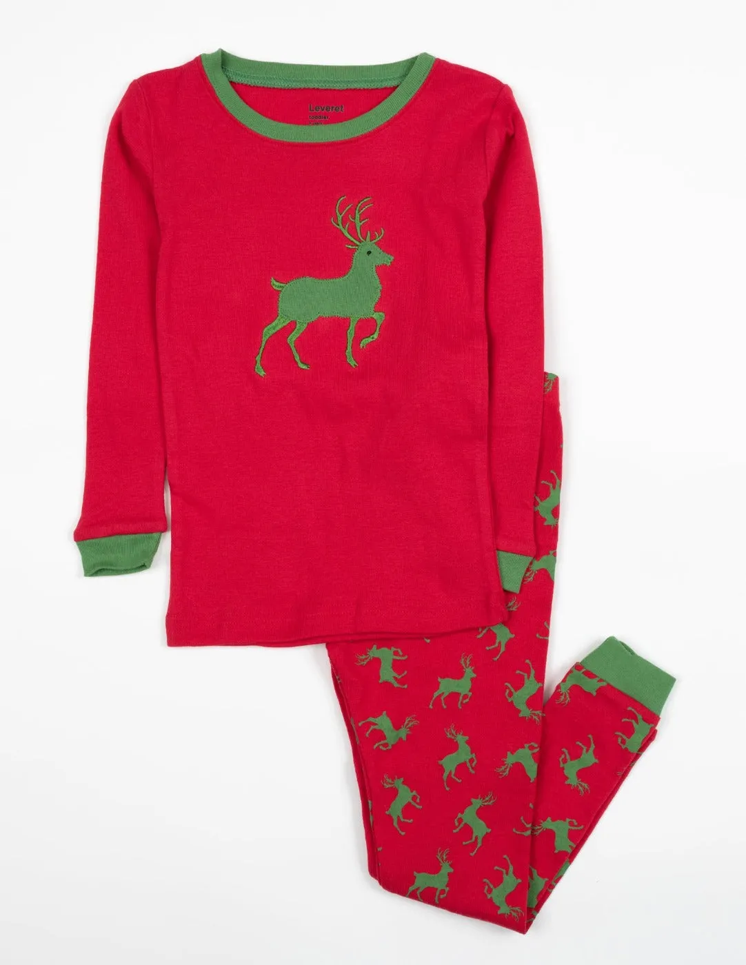 Kids Long Sleeve Cotton Pajamas