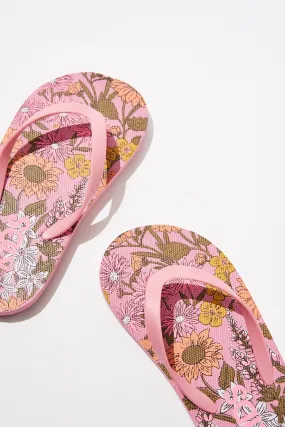 Kids Printed Flip Flop - Floral