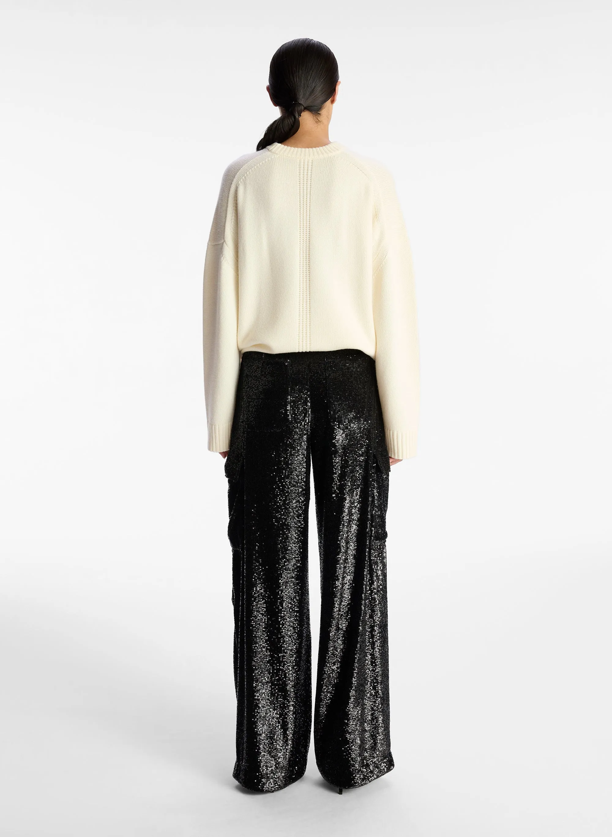 Megan Sequin Cargo Pant