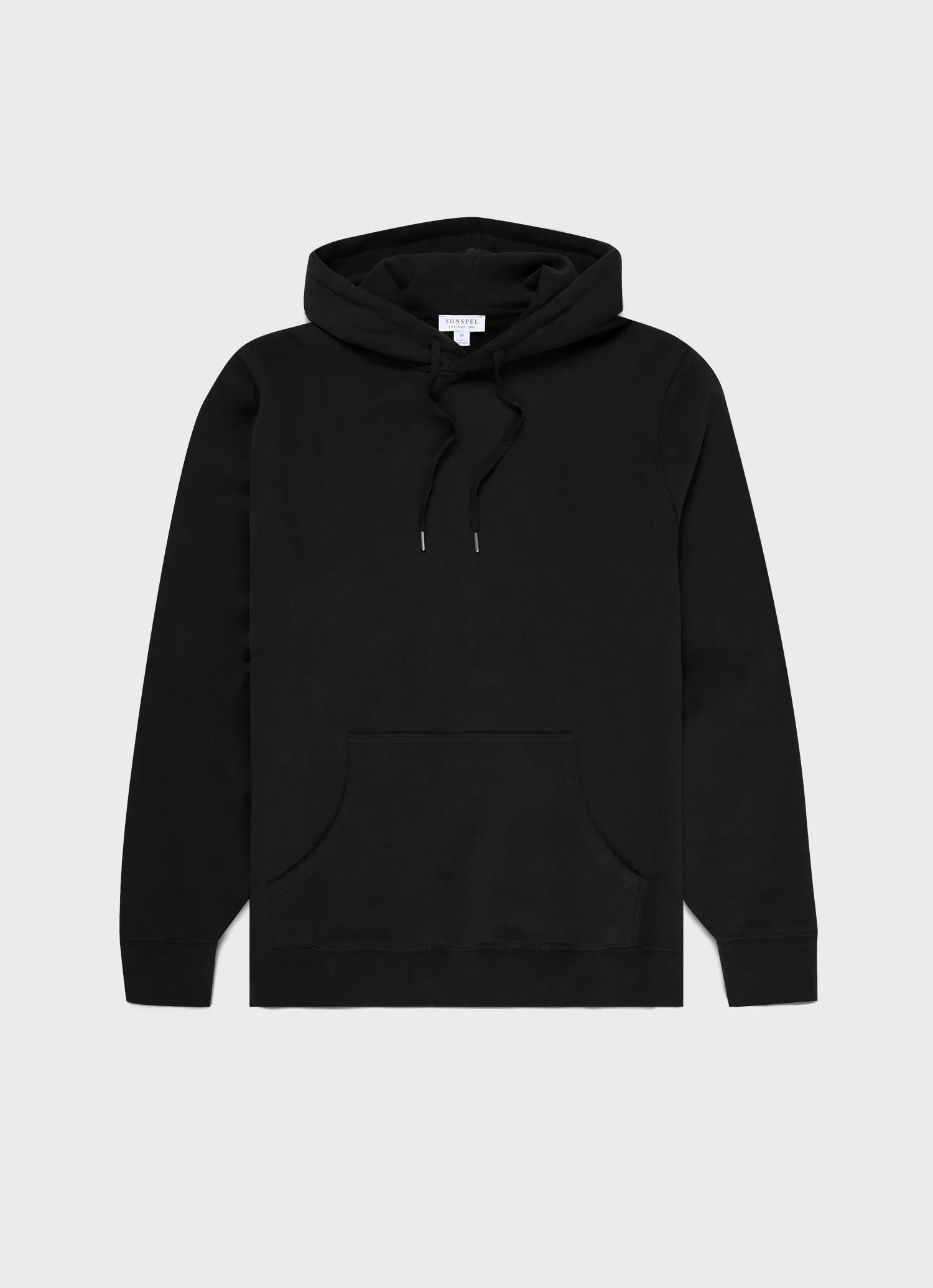 Men's Loopback Hoodie in Black