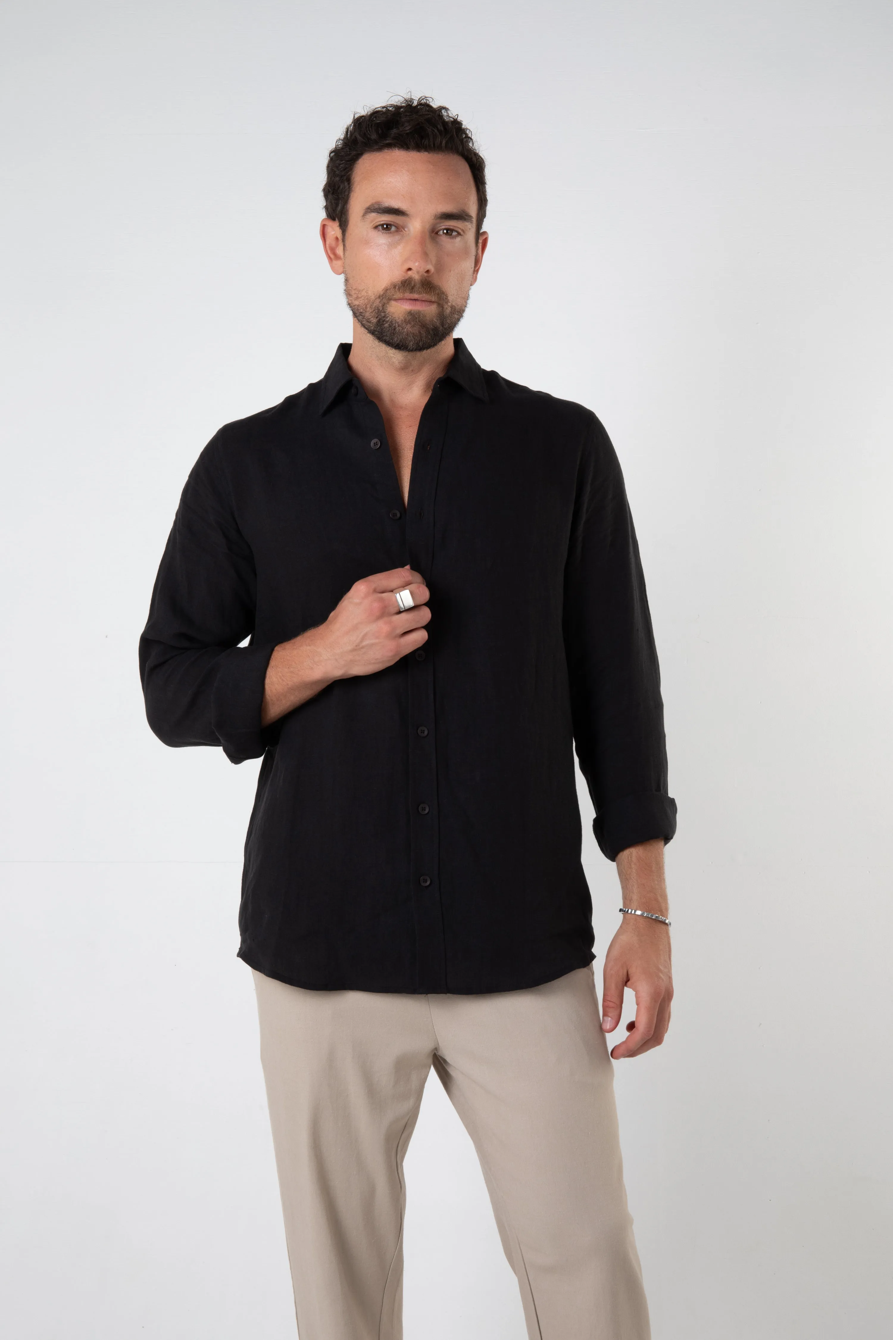 MONTOYA SHIRT - CROMA BLACK