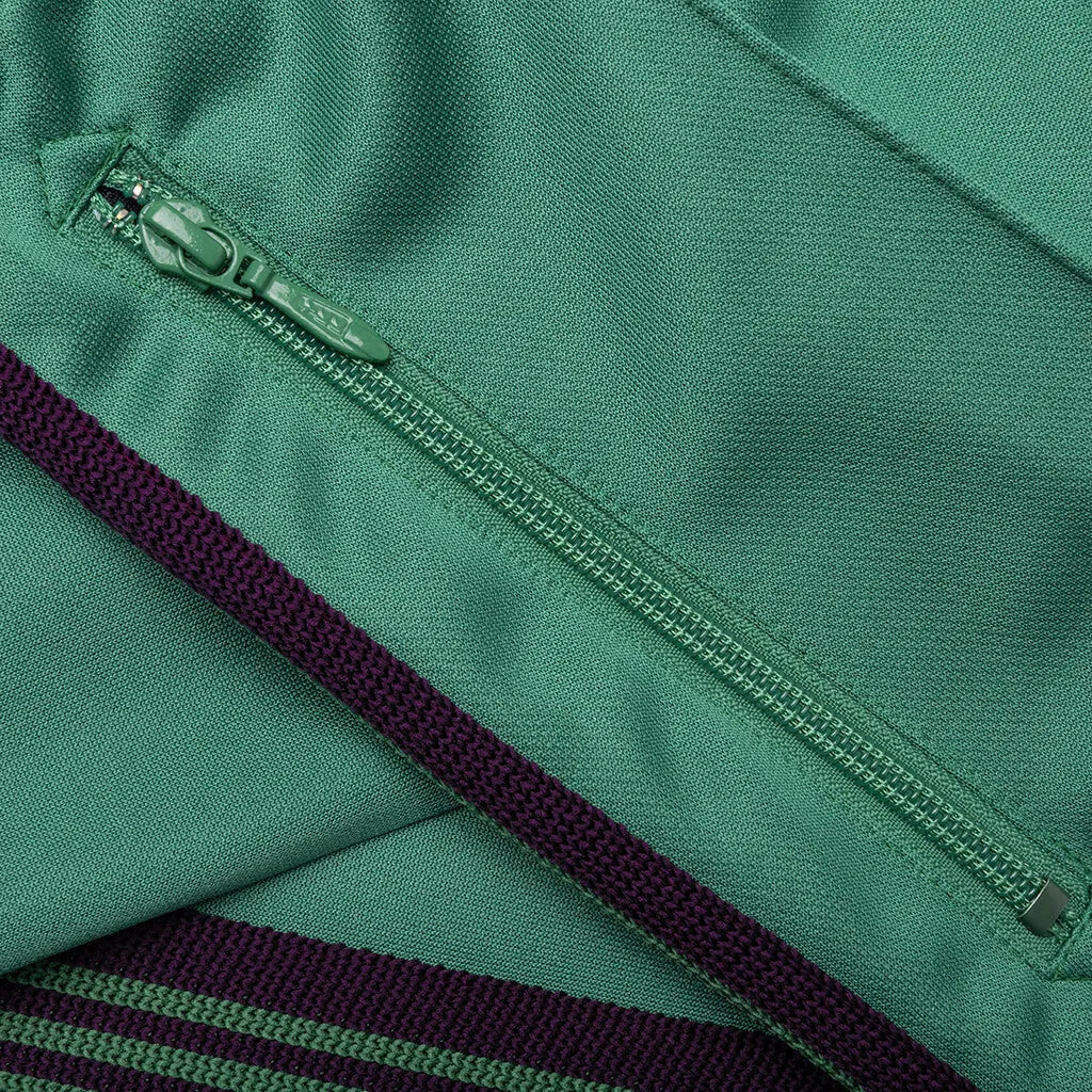 Narrow Track Pant Poly Smooth - Emerald