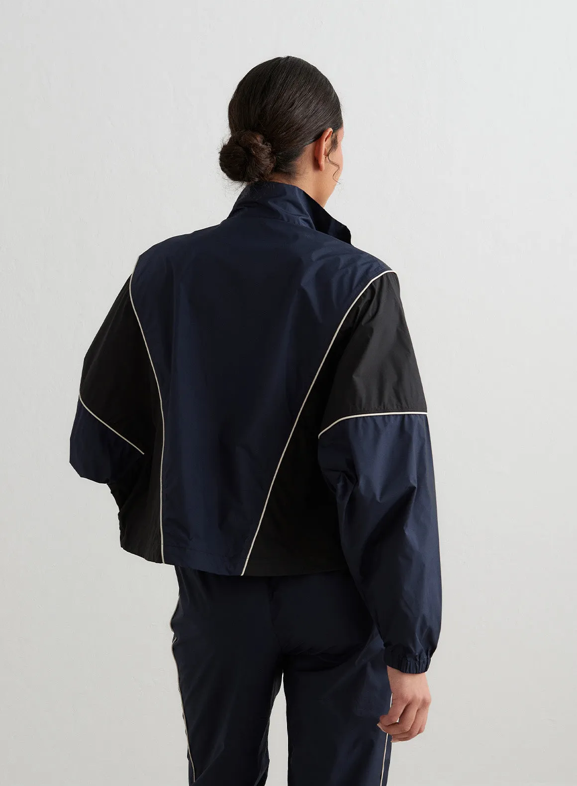 Navy Balance Windstopper Tracksuit Jacket