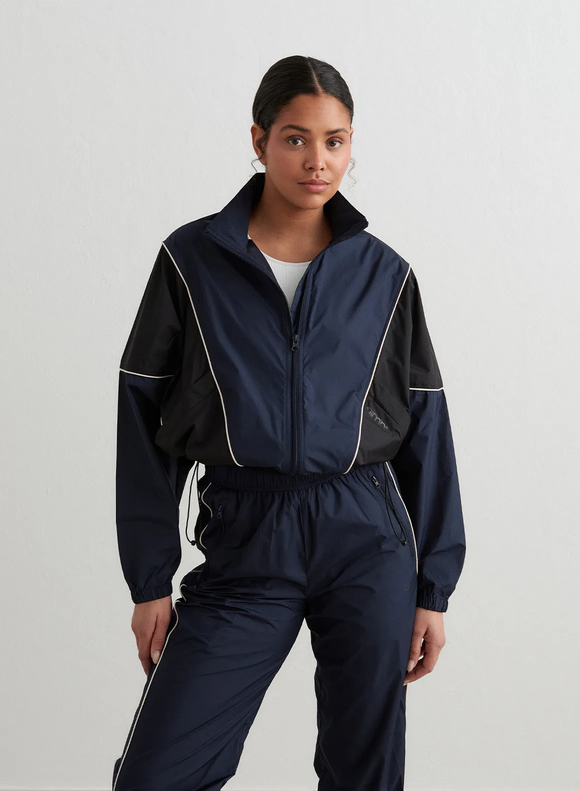 Navy Balance Windstopper Tracksuit Jacket