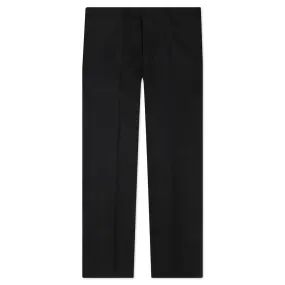 No Side Seam Trousers - Black