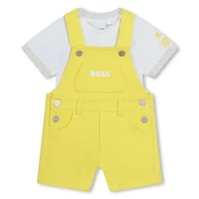 Peto para bebés Boss amarillo