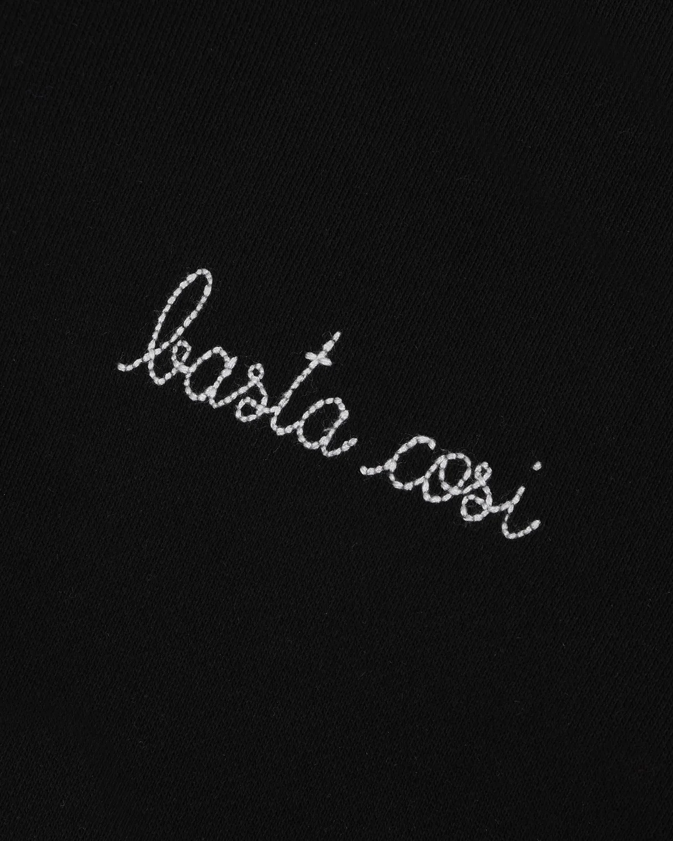 "Basta Cosi" crozatier hoodie