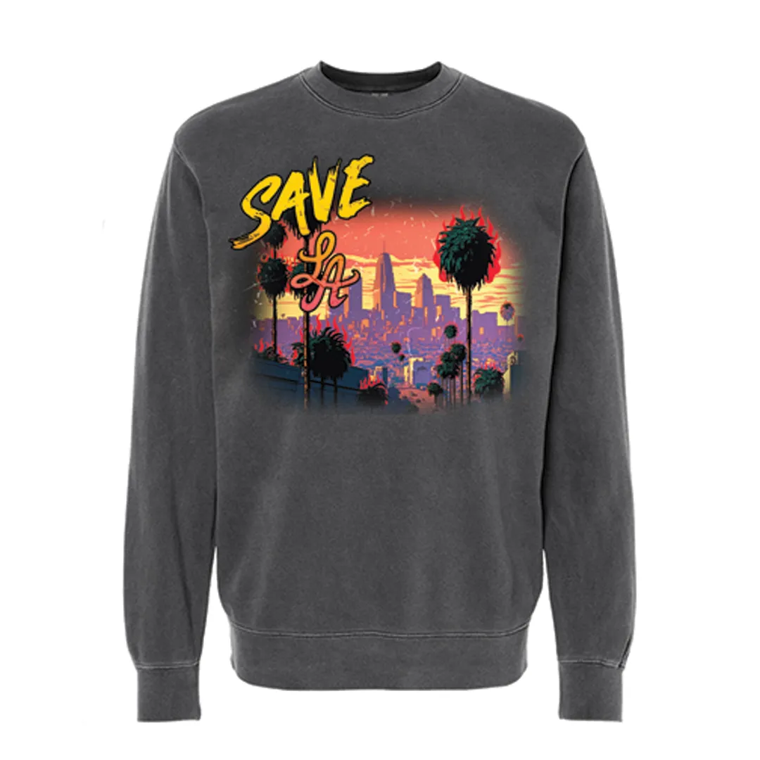 SAVE LA CITY VINTAGE CREWNECK SWEATER