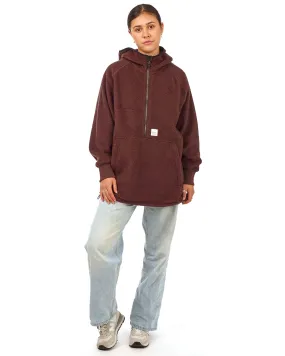 SHELBY SHERPA HOODIE-JAVA