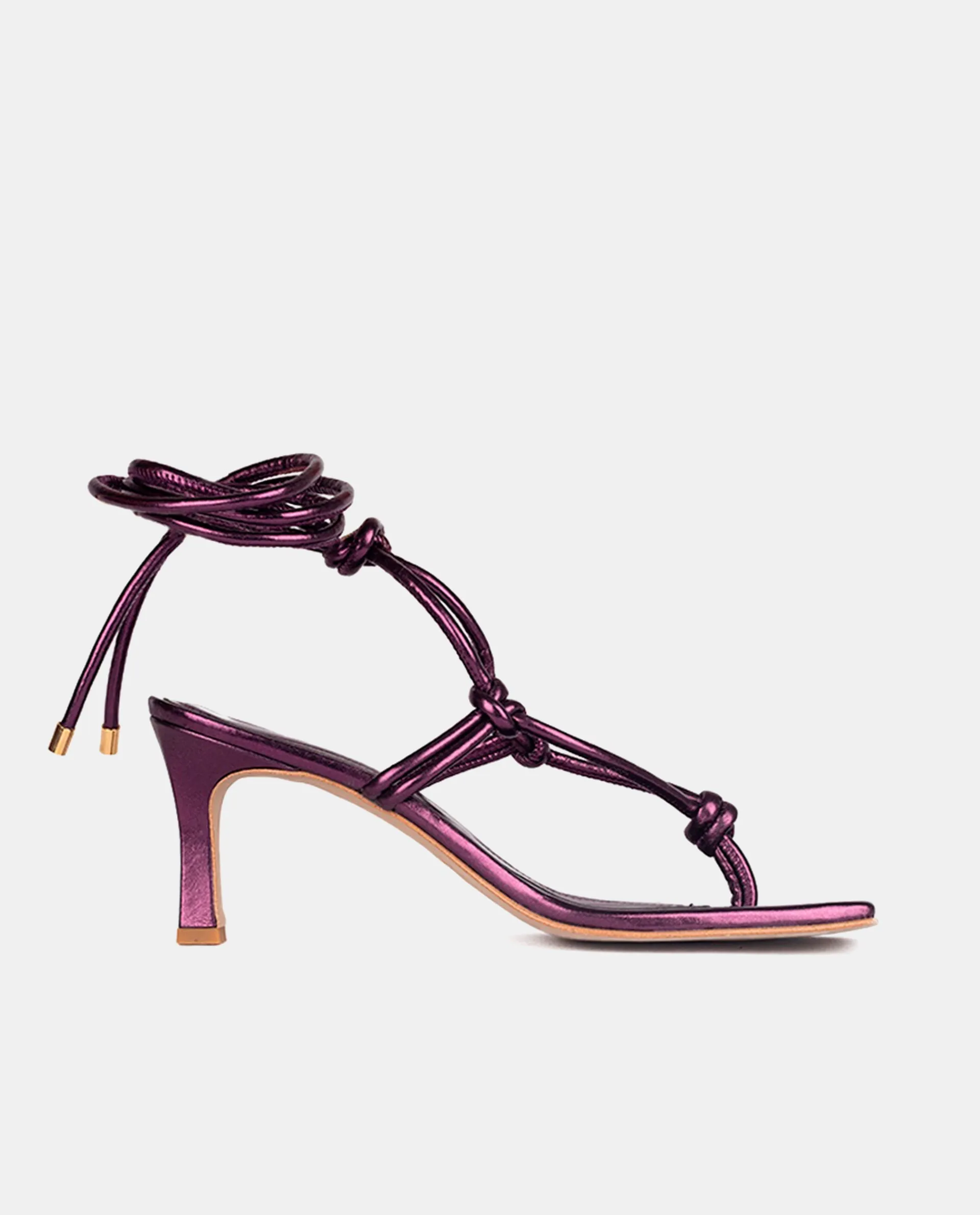 Strelitzia Purple Sandals