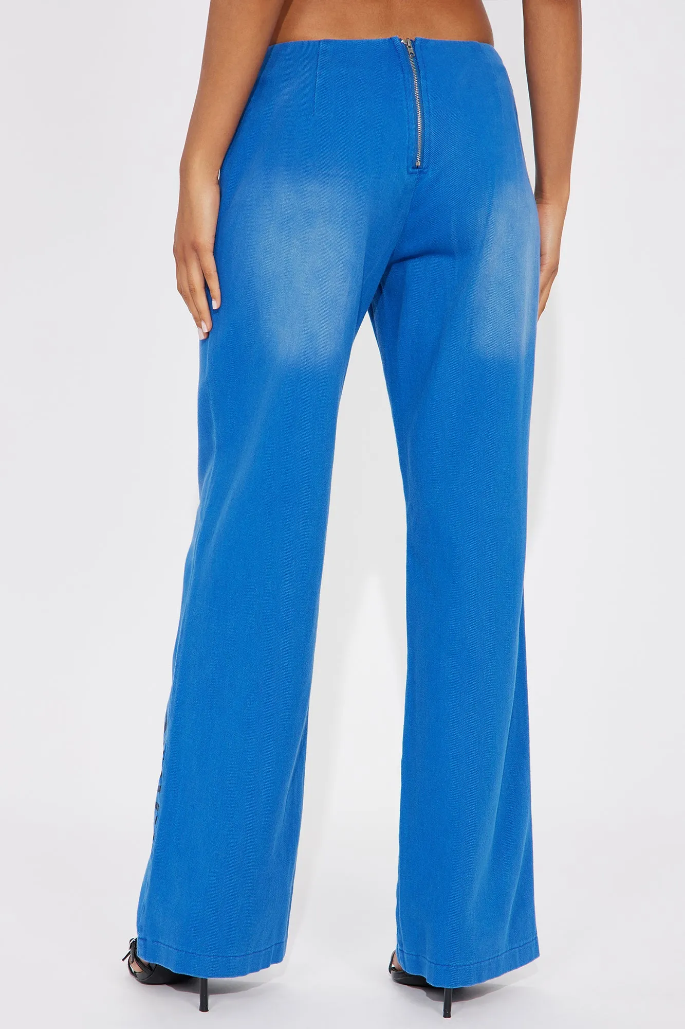 Stronger Than Yesterday Wide Leg Pant - Royal