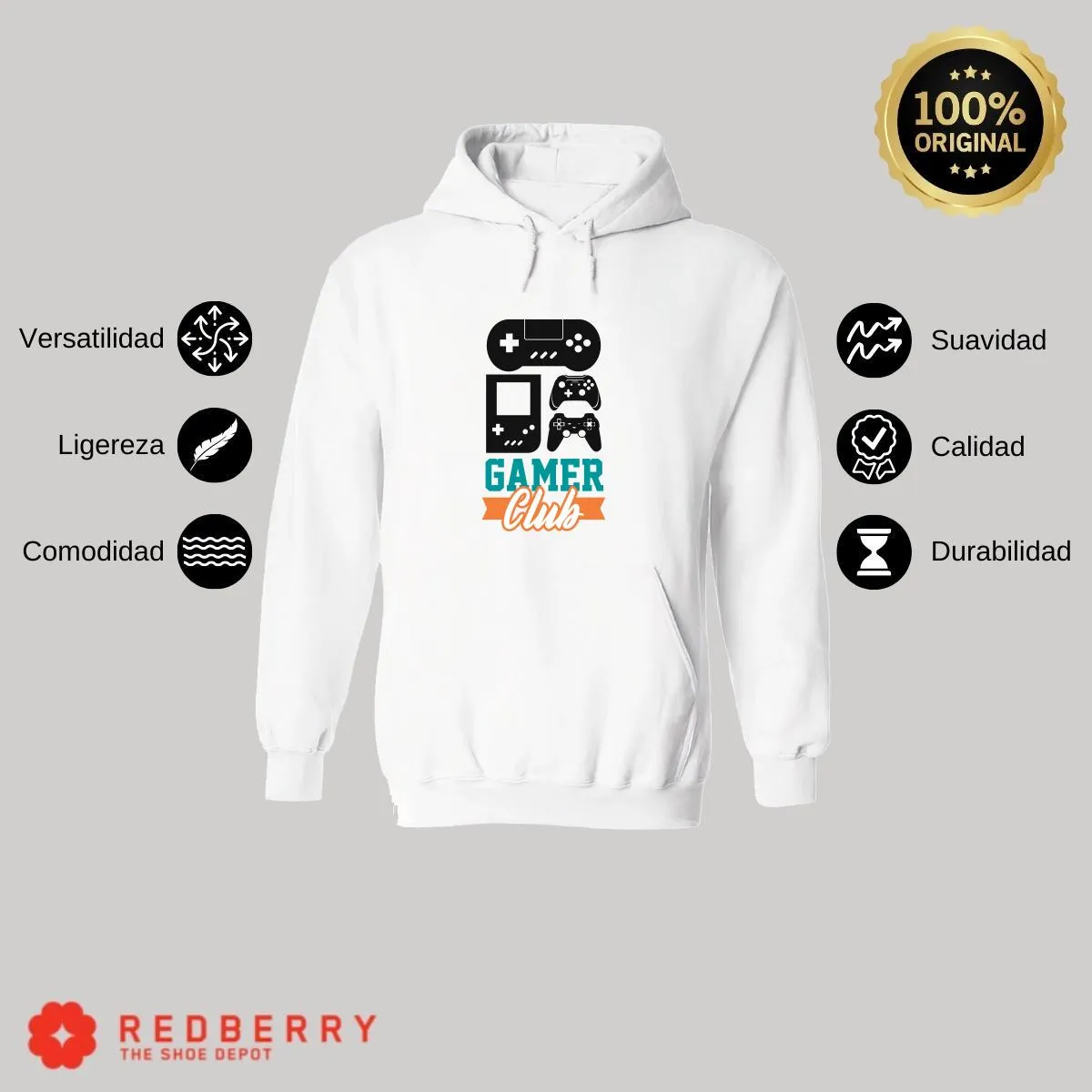 Sudadera Hombre  Hoodie Gamer Videojuegos Frases 063