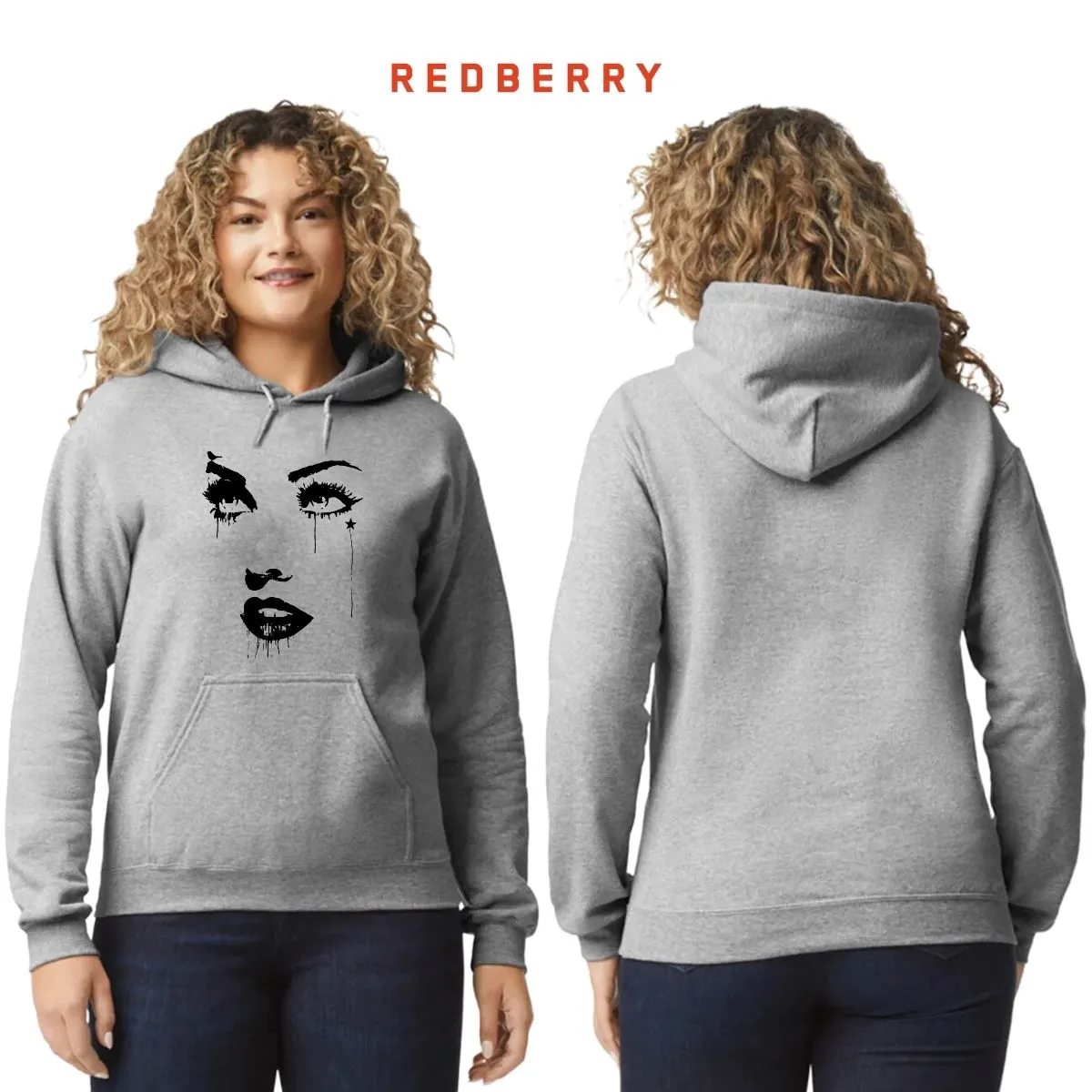 Sudadera para Mujer Hoodie Cara madonna