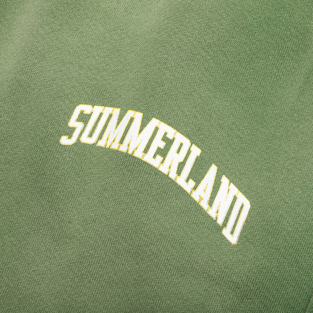 Summerland Collegiate Baggy Sweatpants - Vintage Seaweed