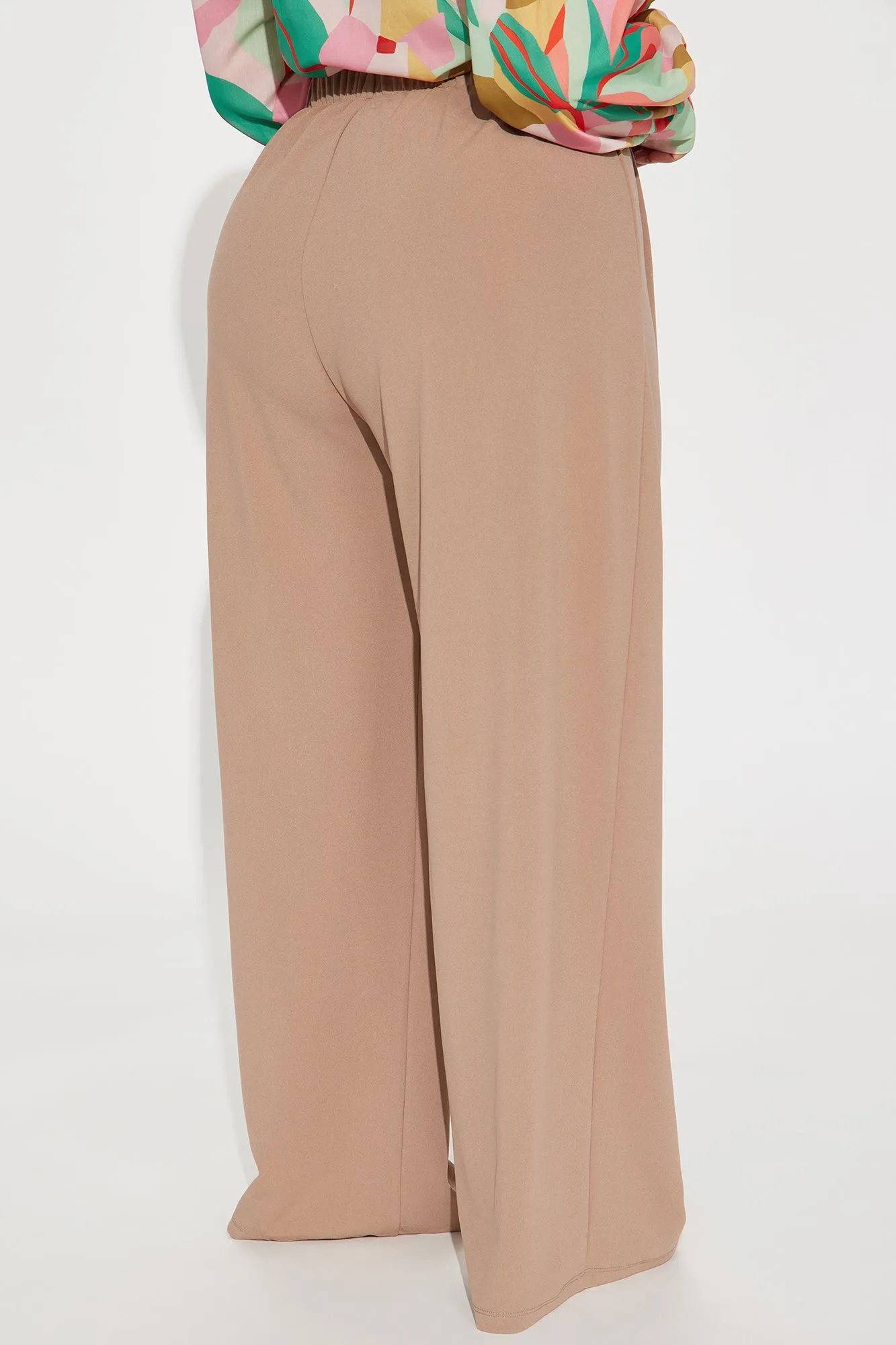 What Matters Most Wide Leg Trouser - Taupe