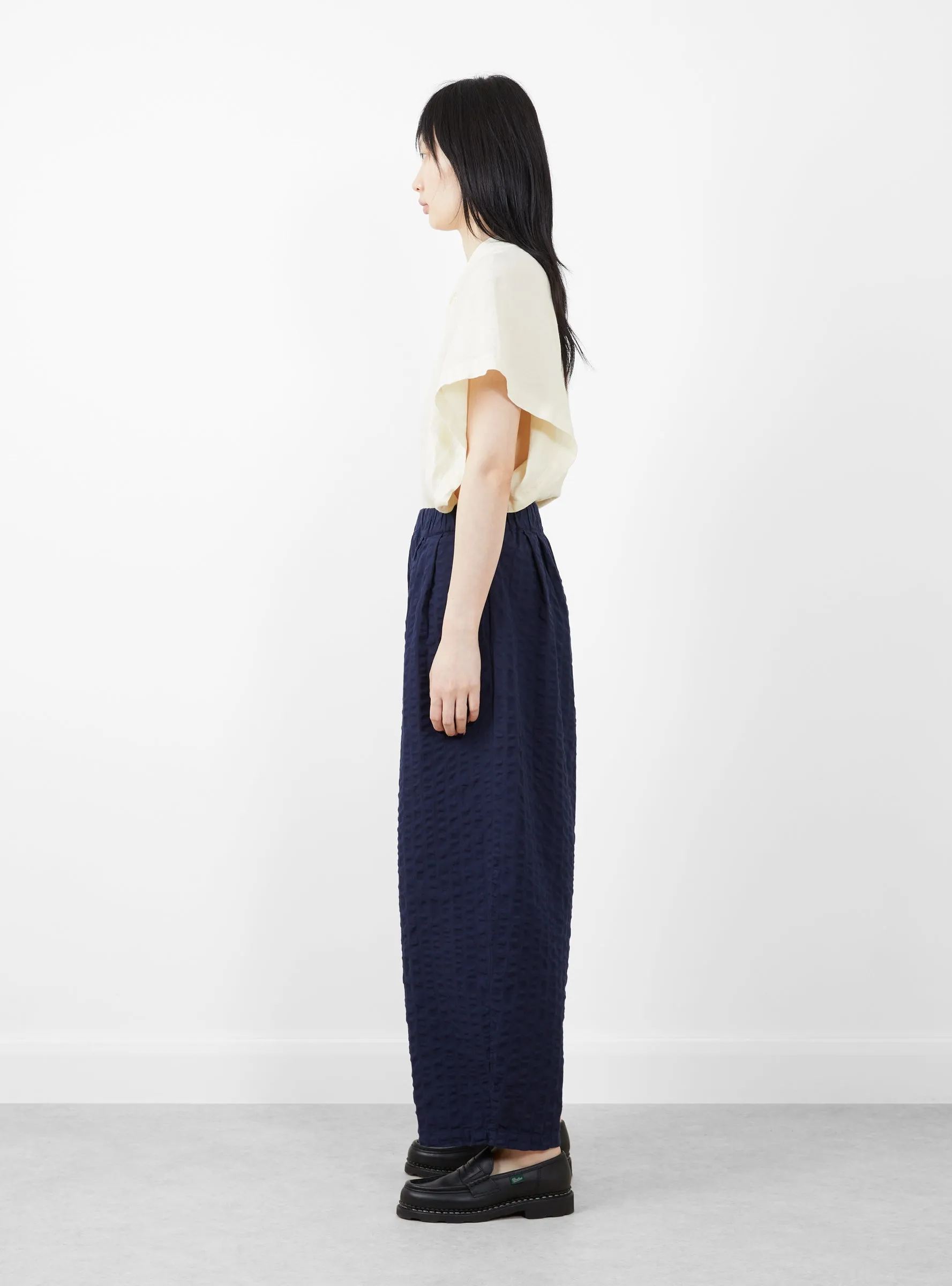 Wide Leg Pant Navy