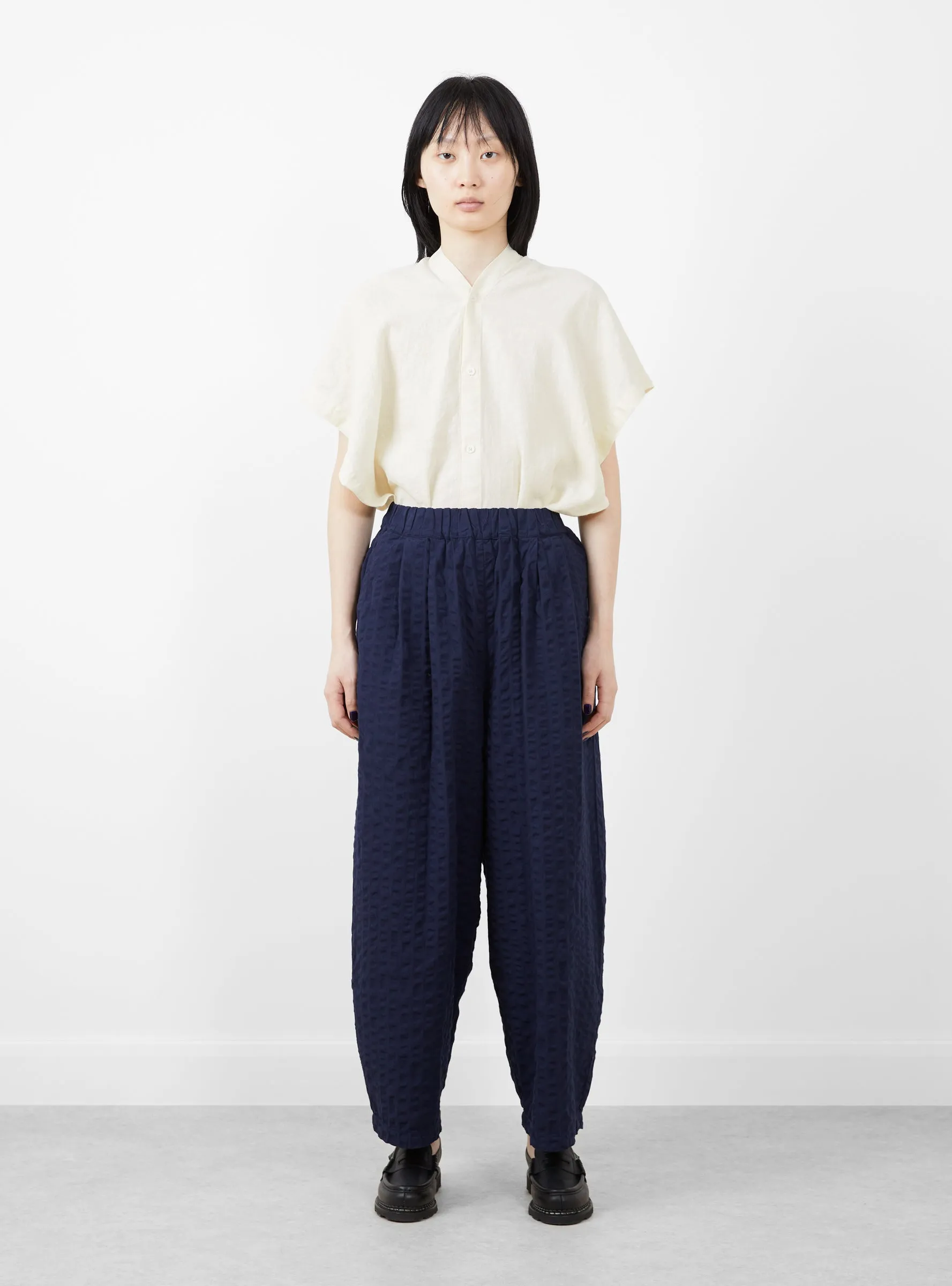 Wide Leg Pant Navy