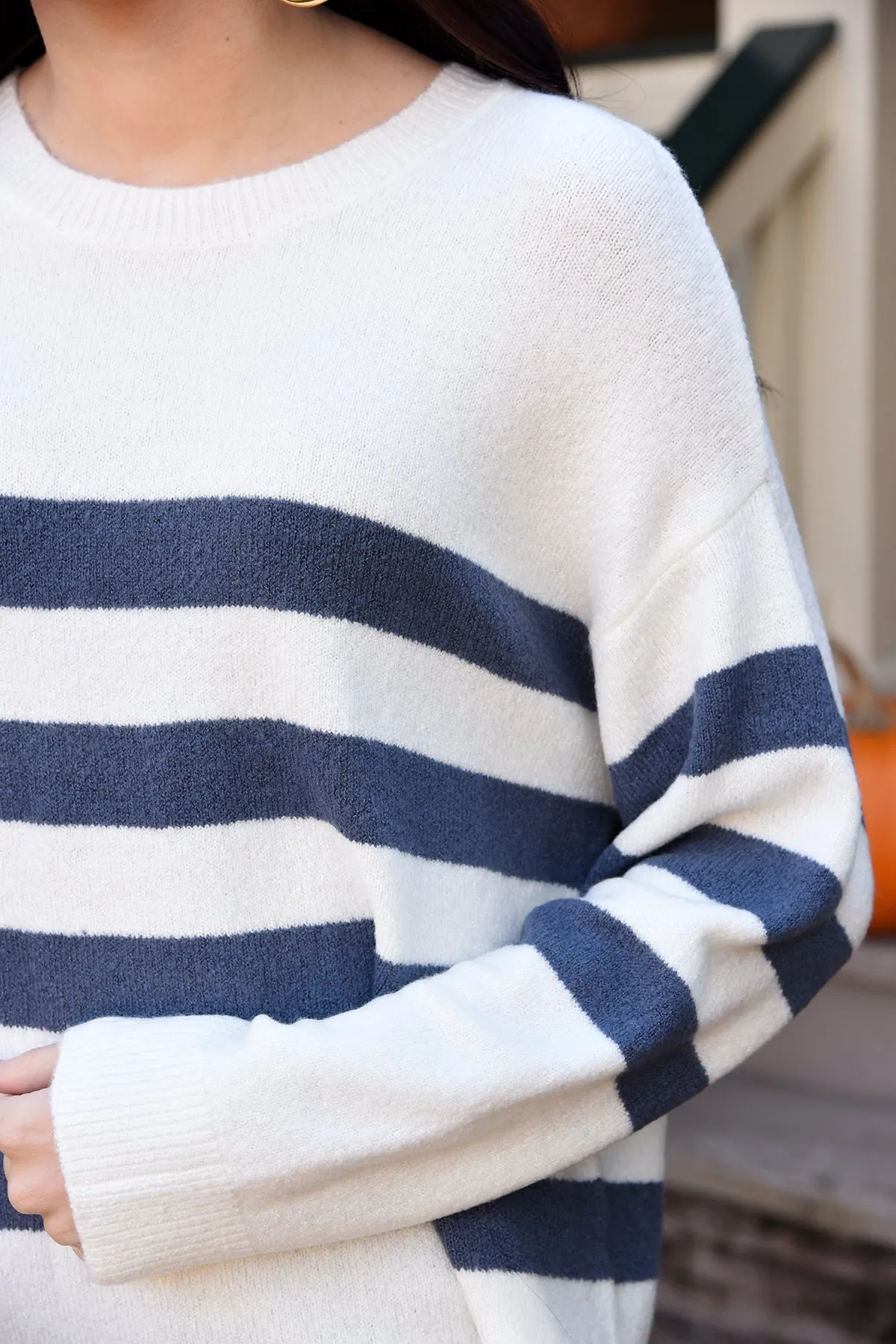 Z SUPPLY WOODLAND STRIPE SWEATER